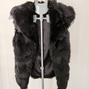 Bebe Fur Vest Size Small